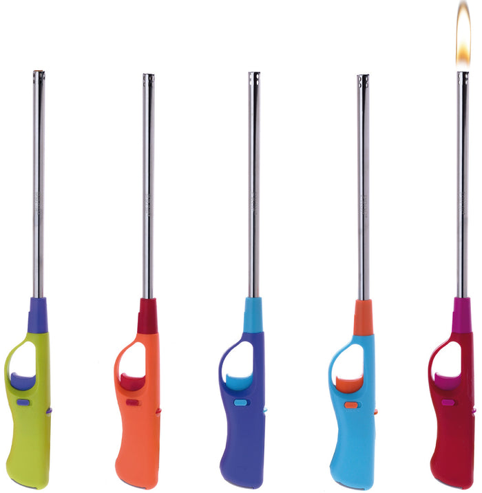 ACCENDIGAS CANNA LUNGA SEAHORSE  col. Assortiti 16.00 pz