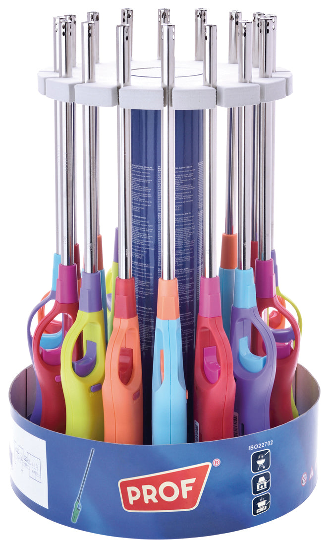 ACCENDIGAS CANNA LUNGA SEAHORSE  col. Assortiti 16.00 pz