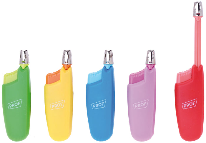 ACCENDIGAS ''KINGFISH TRENDY''  col. Assortiti 25.00 pz