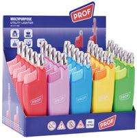 ACCENDIGAS ''KINGFISH TRENDY''  col. Assortiti 25.00 pz