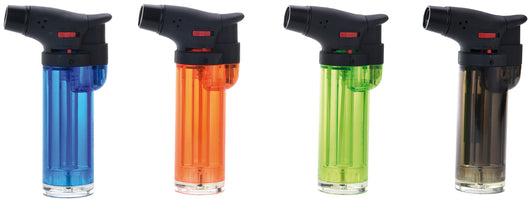 ACCENDINO TRASPARENT COLORS FIAMMA BLU Col. Trasparenti assortiti 12.00 pz