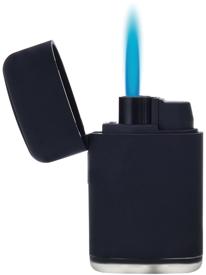 ACCENDINO FIAMMA BLU BLACK JETFLAME  col. Nero 20.00 pz