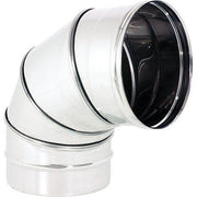 GOMITO INOX AISI 316 90  ° GIREVOLE  CM 20