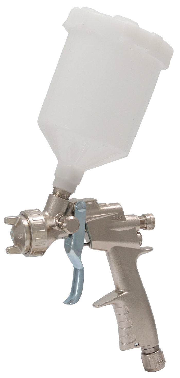AEROGRAFO VERNICIATURA SERBATOIO SUPERIORE 0,5 LT PER COMPRESSORI