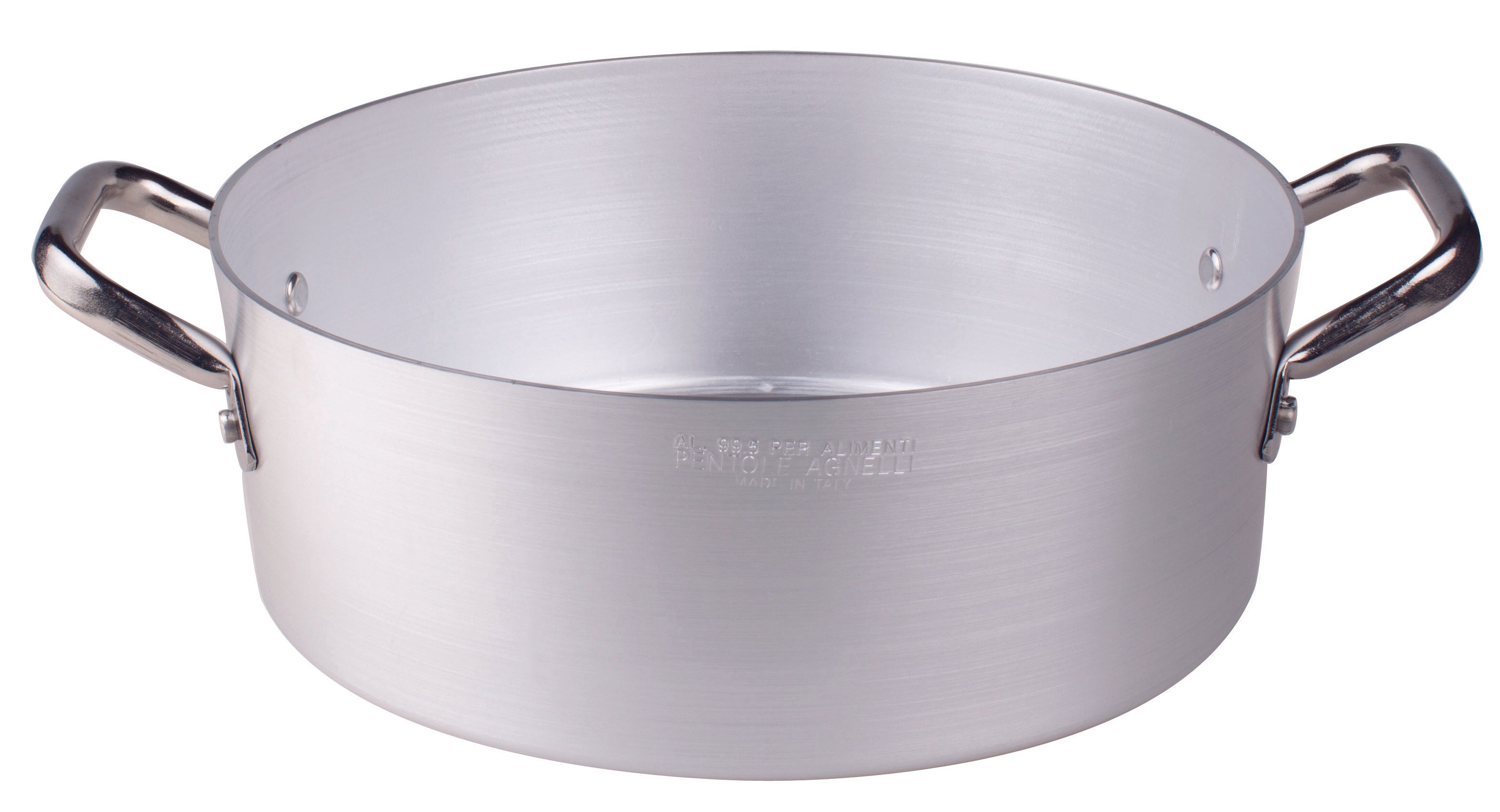 Agnelli CASSERUOLA BASSA 2 MANICI Ø cm. 28x10 h