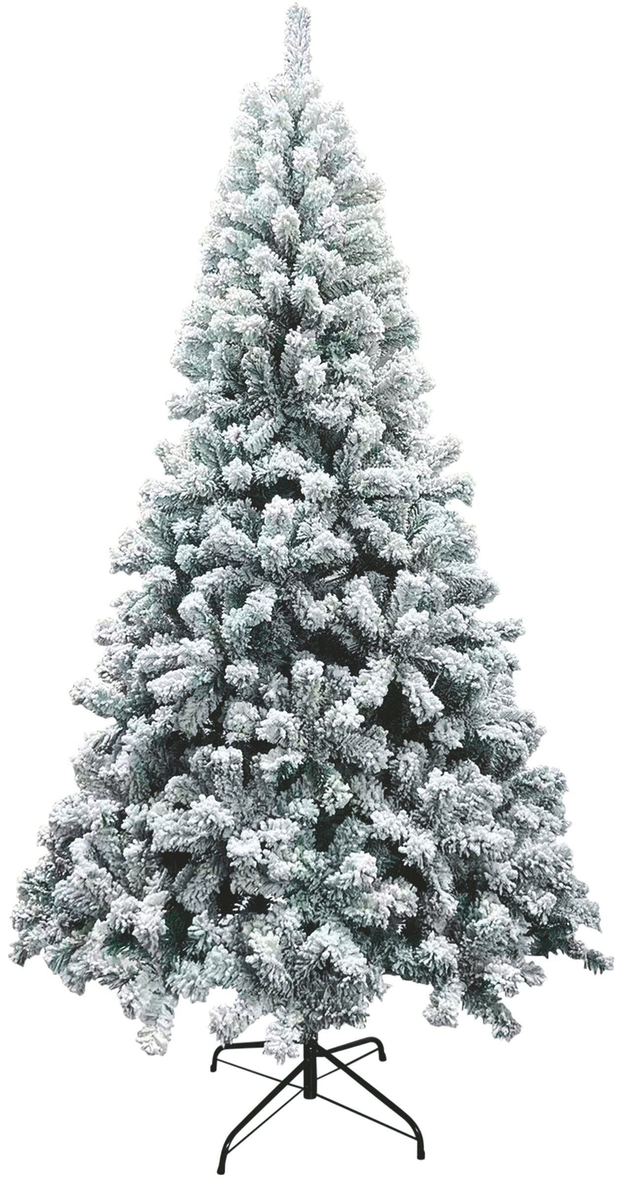ALBERO DI NATALE SESTRIERE INNEVATO H. cm. 150 - base  Ø cm. 70 (450 rami)