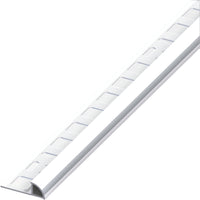 Alfer PROFILO AD ANGOLO JOLLY ALLUMINIO Argento Cromato  mm. 8x2,5 mt. 5.00 pz