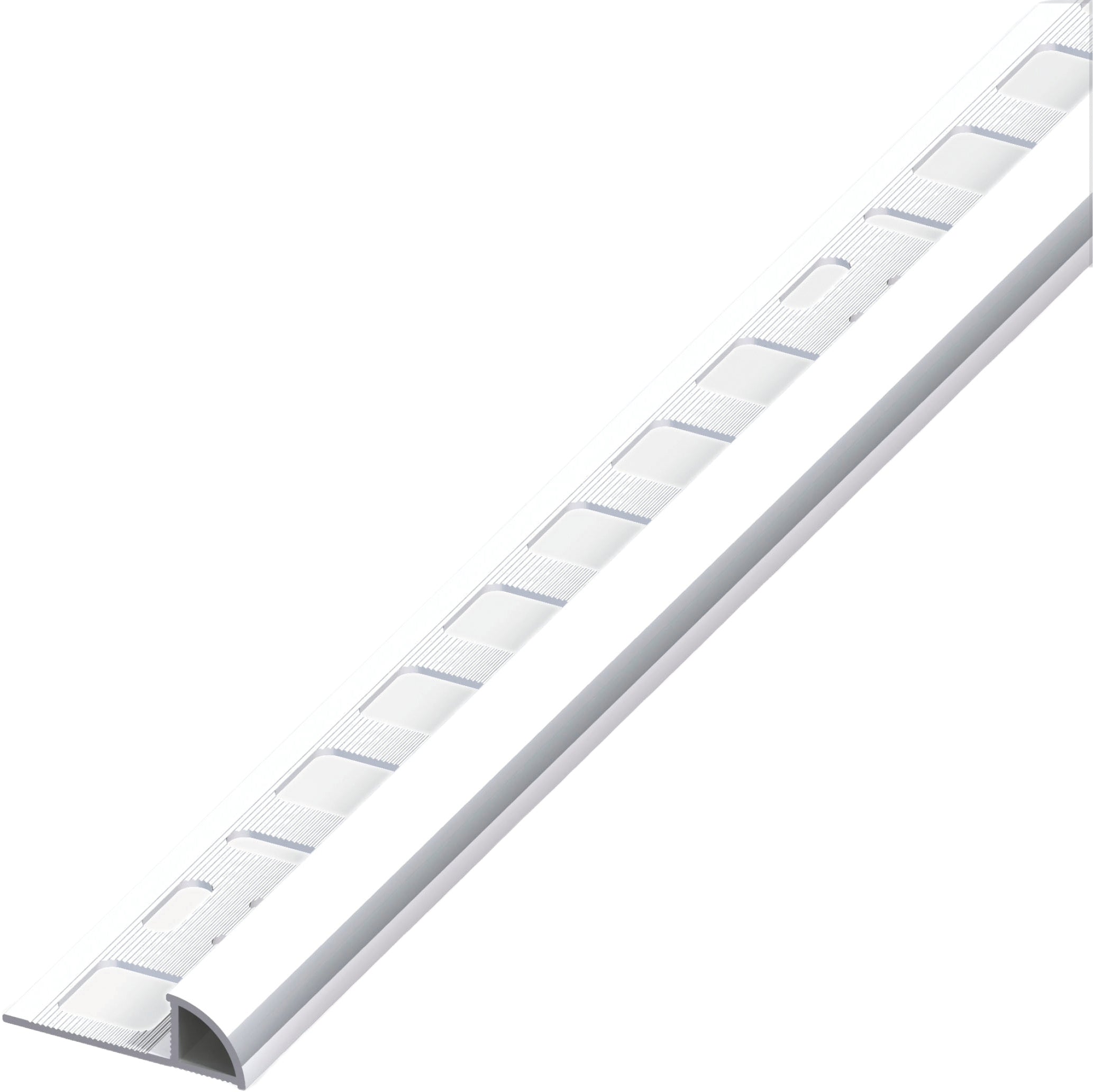 Alfer PROFILO AD ANGOLO JOLLY ALLUMINIO Argento Cromato mm. 10x2,5 mt. 5.00 pz