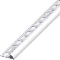 Alfer PROFILO AD ANGOLO JOLLY ALLUMINIO Argento Satinato  mm. 8x2,5 mt. 5.00 pz