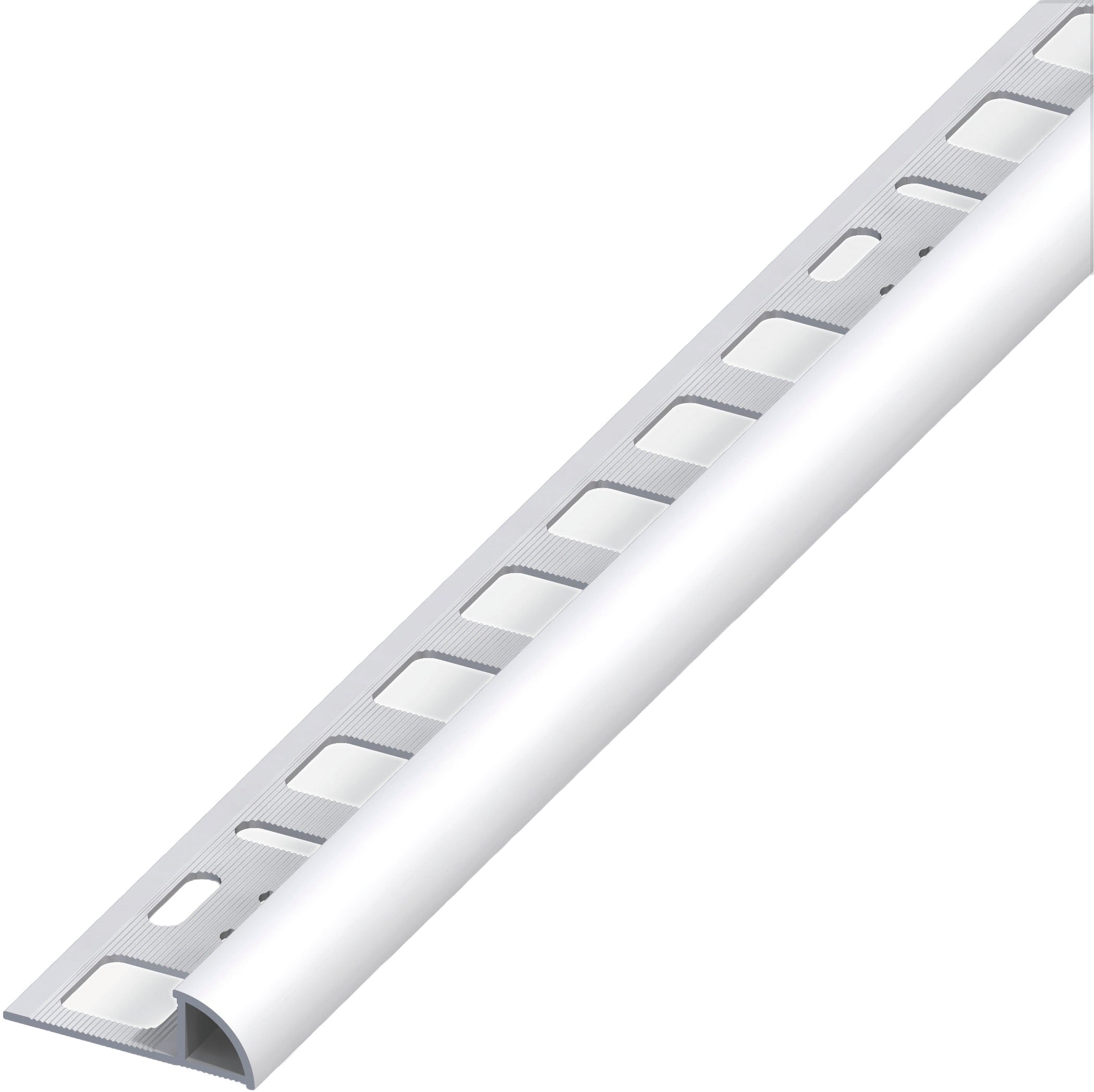 Alfer PROFILO AD ANGOLO JOLLY ALLUMINIO Argento Satinato mm. 10x2,5 mt. 5.00 pz