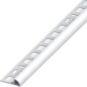 Alfer PROFILO AD ANGOLO JOLLY ALLUMINIO Argento Satinato mm. 10x2,5 mt. 5.00 pz