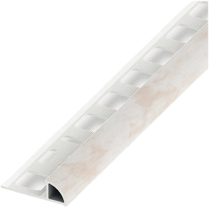 Alfer PROFILO AD ANGOLO JOLLY PVC Rosa Marmorizzato mm. 8x2,5 mt. 5.00 pz