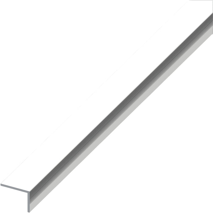 Alfer PROFILO ANGOLARE ALLUMINIO (lati disuguali) Argento Cromato mm. 20x10x1 mt. 2 5.00 pz