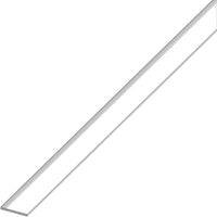 Alfer PROFILO BARRA PIATTA ALLUMINIO Argento Cromato mm. 25x2 mt. 1 5.00 pz