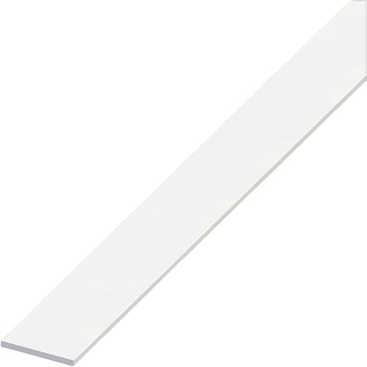 Alfer PROFILO BARRA PIATTA ALLUMINIO Bianco mm. 30x2 mt. 2 5.00 pz