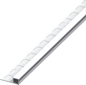 Alfer PROFILO QUADRATO CHIUSO JOLLY ALLUMINIO Argento Cromato mm. 10x2,5 mt. 5.00 pz