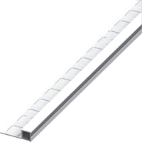 Alfer PROFILO QUADRATO CHIUSO JOLLY ALLUMINIO Argento Cromato mm. 12,5x2,5 mt. 5.00 pz