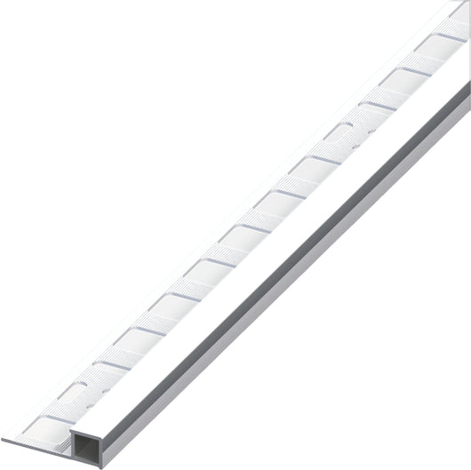 Alfer PROFILO QUADRATO CHIUSO JOLLY ALLUMINIO Argento Cromato mm. 12,5x2,5 mt. 5.00 pz