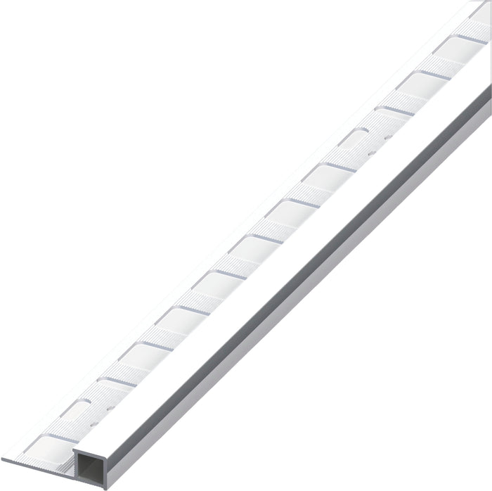 Alfer PROFILO QUADRATO CHIUSO JOLLY ALLUMINIO Argento Cromato mm. 12,5x2,5 mt. 5.00 pz