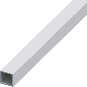 Alfer PROFILO TUBO QUADRATO ALLUMINIO Argento Satinato mm. 20x10x1 mt. 2 5.00 pz