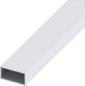 Alfer PROFILO TUBO RETTANGOLARE ALLUMINIO Argento Satinato mm. 30x15x1 mt. 2 5.00 pz