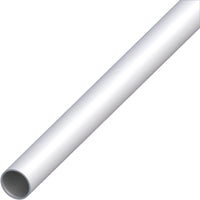 Alfer PROFILO TUBO TONDO ALLUMINIO Argento Satinato Ø mm. 12x1 mt. 2 5.00 pz
