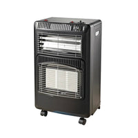 STUFA INFRAROSSI GPL E ALOGENA MODELLO KENYA - ANTRACITE - 4,2KW - GAS E ALOGENA  - MAM