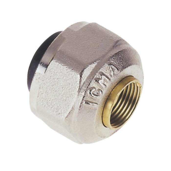 ADATTATORE PER TUBO RAME CON CALOTTA - 24X1,5 MM  ø10  - ICM