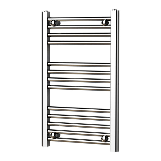 RADIATORE TERMOARREDO SCALDASALVIETTE CROMO LUCIDO CON TUBOLARI Ø25MM MODELLO ELVIA - MM 840X450 WATT 298 INT.400  - MAM