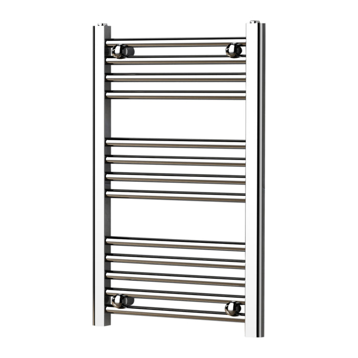 RADIATORE TERMOARREDO SCALDASALVIETTE CROMO LUCIDO CON TUBOLARI Ø25MM MODELLO ELVIA - MM 1230X550 WATT 500 INT.500  - MAM