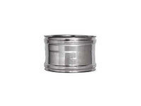 RACCORDO PER TUBO ACCIAIO INOX F/F 304 MONOPARETE SPESSORE MM.0,5- - FF ø mm.140 -