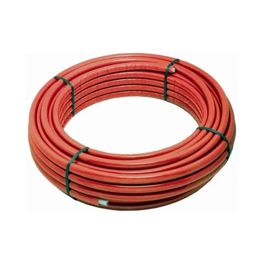 TUBO MULTISTRATO RIVESTITO ROSSO STRATO PLUS PE-RT II/AI/PE-RT II - ø20X2 - PE-RT II/AI/PE-RT II - SPESS. ISOLAMENTO 6MM  - STO
