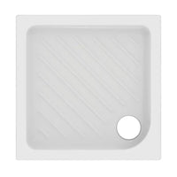 PIATTO DOCCIA QUADRATO IN CERAMICA MODELLO GEMMA 2  H.7 - CM 80X80  - CEI