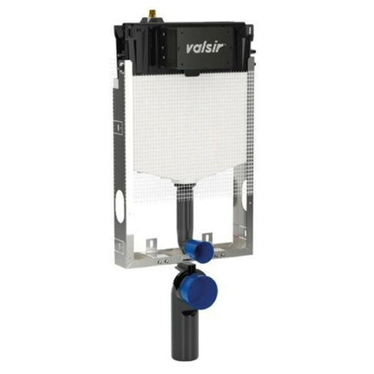 CASSETTA SCARICO WC SOSPESI AD INCASSO DA 90 MM MODELLO TROPEA S FIXSYSTEM - 6/3 LITRI PRE-REGOLATO. DIM: P.90X L.484X H.1072 MM  - VIL