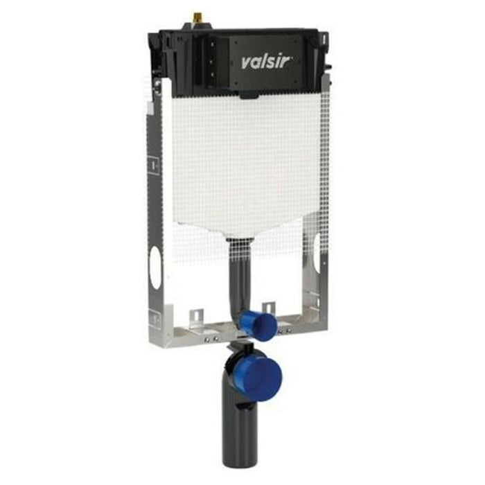 CASSETTA SCARICO WC SOSPESI AD INCASSO DA 90 MM MODELLO TROPEA S FIXSYSTEM - 6/3 LITRI PRE-REGOLATO. DIM: P.90X L.484X H.1072 MM  - VIL