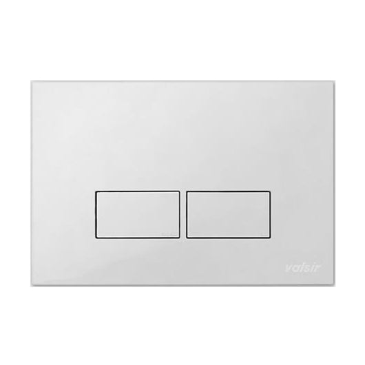 PLACCA DI COMANDO DUE TASTI MODELLO TROPEA P3 CROMO SATINATA - CROMO SATINATO - DIMENSIONI: L.215XH.145XP.6,5 MM  - VIL