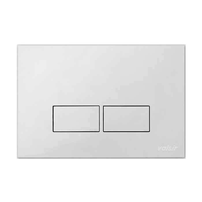 PLACCA DI COMANDO DUE TASTI MODELLO TROPEA P3 CROMO SATINATA - CROMO SATINATO - DIMENSIONI: L.215XH.145XP.6,5 MM  - VIL