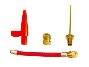 ADATTATORI PER POMPE E GONFIATORI - 5 pezzi ALTE