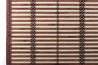 ARELLE IN BAMBÙ CON CARRUCOLA E PROTEZIONI LATERALI cm.100x160 h