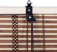 ARELLE IN BAMBÙ CON CARRUCOLA E PROTEZIONI LATERALI cm.100x160 h