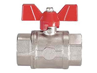 VALVOLA A SFERA F/F CON MANIGLIA A FARFALLA- - FF 3/8 - 5 pezzi AGLAIA