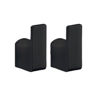 APPENDINO DA PARETE IN OTTONE NERO OPACO MODELLO PIRENEI - DIM. CM (LXPXH): 2X3,3X5,3  - NERO OPACO  - GDY