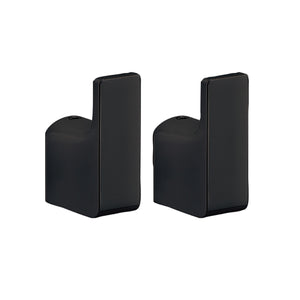 APPENDINO DA PARETE IN OTTONE NERO OPACO MODELLO PIRENEI - DIM. CM (LXPXH): 2X3,3X5,3  - NERO OPACO  - GDY