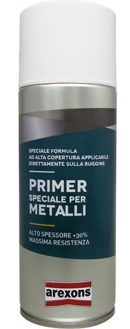Arexons VERNICE SPRAY PRIMER SPECIALE PER METALLO ml. 400 Antiruggine grigio 6.00 pz