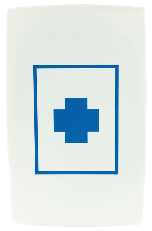 ARMADIETTO PENSILE PRONTO SOCCORSO IN POLIPROPILENE  cm. 24,5x13x35 h - ALLEG.2