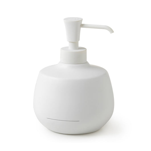 DOSASAPONE DA APPOGGIO IN RESINA BIANCA MODELLO KIRA - DIM. CM (LXPXH): 10,5X10,5X14,3 - BIANCO MATTO  - GDY