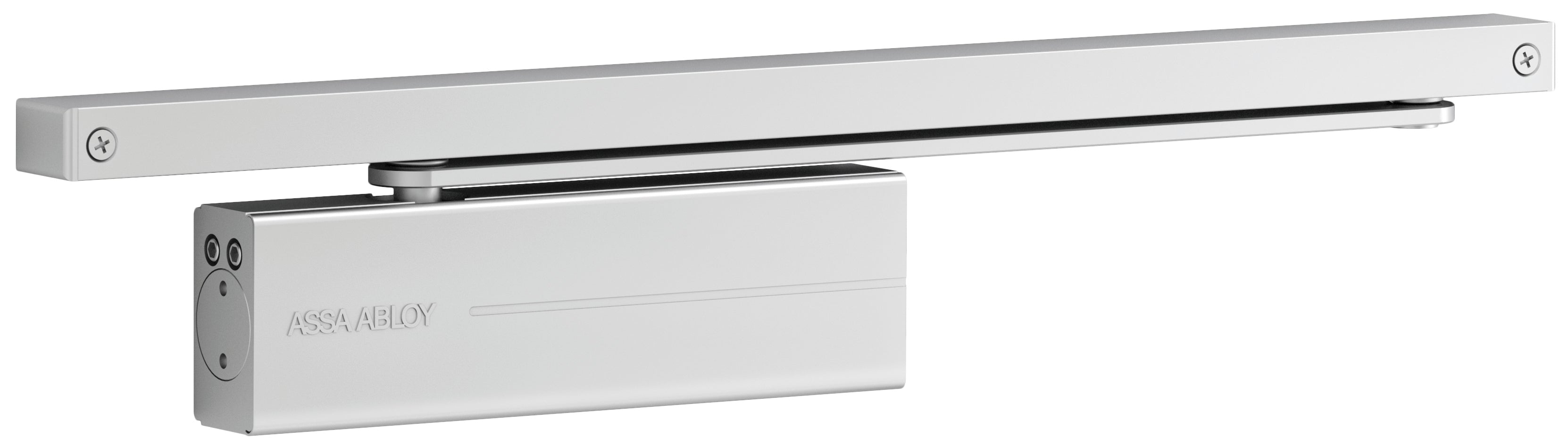 Assa Abloy CHIUDIPORTA AEREO BRACCIO A SLITTA Art. DC175 x porte mm. 950÷1100 Argento