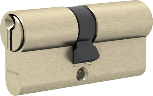 Assa Abloy CILINDRO SAGOMATO GEMMA Ottone Nichelato mm. 60 (30-30) 10.00 pz