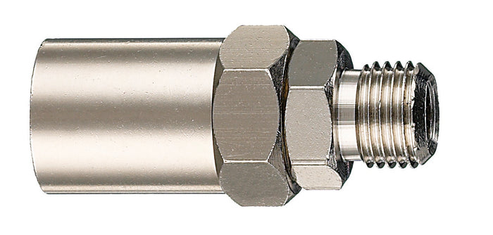 ATTACCO FILETTATO PER COMPRESSORI  mis.6x14-1/4 M 10.00 pz