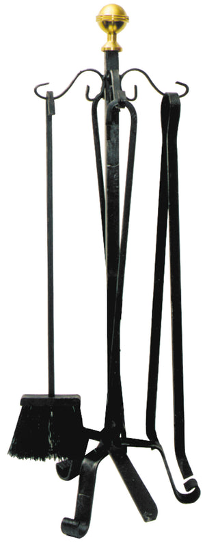 ATTREZZATURE PER CAMINETTI mod. LUSSO H. cm. 65